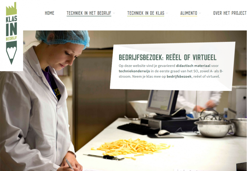 Klas in bedrijf
